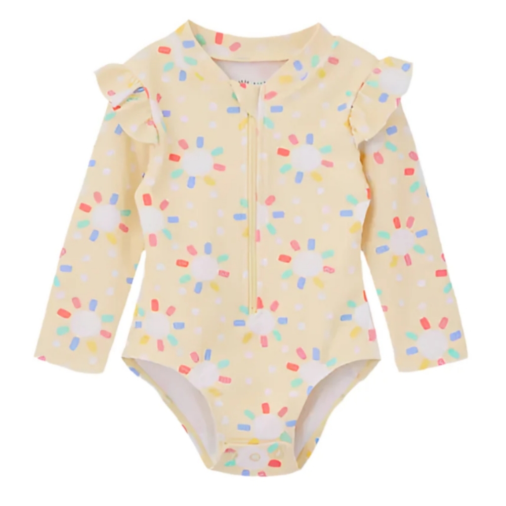 Little Me Long Sleeve swimsuit